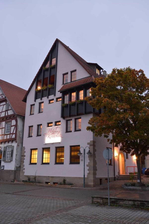 Hotel am Kirchplatz Sachsenheim Exterior foto